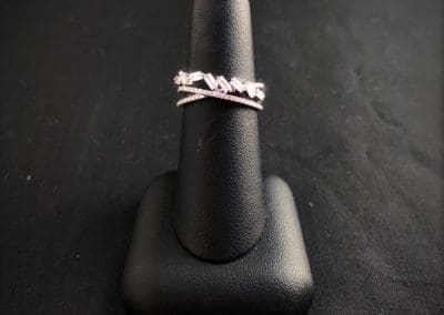 Ring by Carleo Creations Inc - white gold diamond