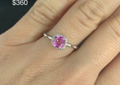 Ring by Carleo Creations Inc - Pink/Silver