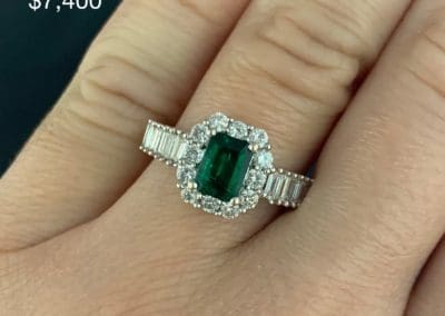 Ring by Carleo Creations Inc - Green/Silver