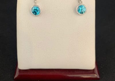 Earrings by Carleo Creations Inc - Blue Drop