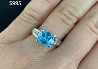 Ring by Carleo Creations Inc - Blue