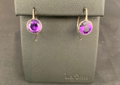 Earrings by Carleo Creations Inc - Pink drop