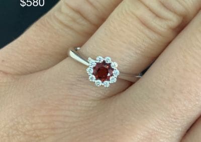 Ring by Carleo Creations Inc - Red