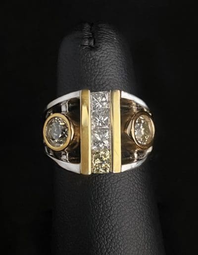 Ring by Carleo Creations Inc - Gold/Silver