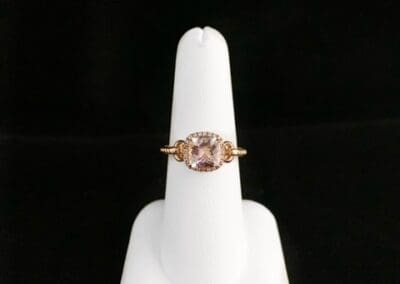 Ring by Carleo Creations Inc - Pink/Square