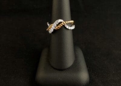 Ring by Carleo Creations Inc - Silver/Gold