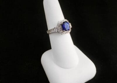 Ring by Carleo Creations Inc - Blue/Silver